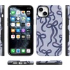 image:imageCasely iPhone 14 Plus Case  Love Me Knot  Blue Bow  Bold Protective Design  MagSafe Compatible Design