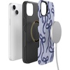 image:imageCasely iPhone 14 Plus Case  Love Me Knot  Blue Bow  Bold Protective Design  MagSafe Compatible Design
