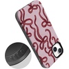 image:imageCasely iPhone 14 Plus Case  Love Me Knot  Mauve Bow  Bold Protective Design  MagSafe Compatible Design