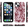 image:imageCasely iPhone 14 Plus Case  Love Me Knot  Mauve Bow  Bold Protective Design  MagSafe Compatible Design