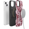 image:imageCasely iPhone 14 Plus Case  Love Me Knot  Mauve Bow  Bold Protective Design  MagSafe Compatible Design