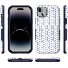 image:imageCasely iPhone 14 Plus Case  Lovebug  Blue Hearts  Bold Protective Design  Compatible with MagSafe