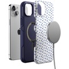 image:imageCasely iPhone 14 Plus Case  Lovebug  Blue Hearts  Bold Protective Design  Compatible with MagSafe