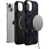 image:imageCasely iPhone 14 Plus Case  Midnight Web  Spider Web  Bold Protective Design  Compatible with MagSafe