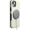 image:imageCasely iPhone 14 Plus Case  Mint Lattice  Sunday Best  Bold Protective Design  Compatible with MagSafe