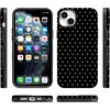 image:imageCasely iPhone 14 Plus Case  On the Dot  Black Polka Dot  Bold Protective Design  Compatible with MagSafe