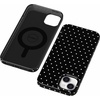 image:imageCasely iPhone 14 Plus Case  On the Dot  Black Polka Dot  Compatible with MagSafe  Classic Ultra Slim Design