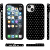 image:imageCasely iPhone 14 Plus Case  On the Dot  Black Polka Dot  Compatible with MagSafe  Classic Ultra Slim Design