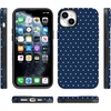image:imageCasely iPhone 14 Plus Case  On the Dot  Navy Polka Dot  Bold Protective Design  Compatible with MagSafe