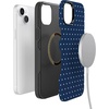 image:imageCasely iPhone 14 Plus Case  On the Dot  Navy Polka Dot  Bold Protective Design  Compatible with MagSafe