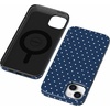 image:imageCasely iPhone 14 Plus Case  On the Dot  Navy Polka Dot  Compatible with MagSafe  Classic Ultra Slim Design