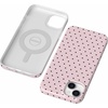 image:imageCasely iPhone 14 Plus Case  On the Dot  Pink amp Brown Polka Dot  Compatible with MagSafe  Classic Ultra Slim Design