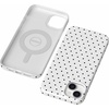image:imageCasely iPhone 14 Plus Case  On the Dot  White Polka Dot  Compatible with MagSafe  Classic Ultra Slim Design