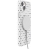 image:imageCasely iPhone 14 Plus Case  On the Dot  White Polka Dot  Compatible with MagSafe  Classic Ultra Slim Design