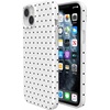 image:imageCasely iPhone 14 Plus Case  On the Dot  White Polka Dot  Compatible with MagSafe  Classic Ultra Slim Design
