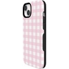 image:imageCasely iPhone 14 Plus Case  Pink Plaid  Sunday Best  Bold Protective Design  Compatible with MagSafe