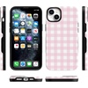 image:imageCasely iPhone 14 Plus Case  Pink Plaid  Sunday Best  Bold Protective Design  Compatible with MagSafe
