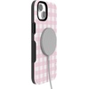 image:imageCasely iPhone 14 Plus Case  Pink Plaid  Sunday Best  Bold Protective Design  Compatible with MagSafe