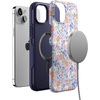 image:imageCasely iPhone 14 Plus Case  Poppy Meadows  Pastel Floral  Bold Protective Design  Compatible with MagSafe