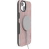 image:imageCasely iPhone 14 Plus Case  Pretty in Pastel  Blush Stripes  Bold Protective Design  MagSafe Compatible Design