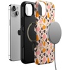 image:imageCasely iPhone 14 Plus Case  Pumpkin Princess  Harvest Vines  Bold Protective Design  MagSafe Compatible Design