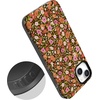 image:imageCasely iPhone 14 Plus Case  Rustic Roses  Boho Bouquet  Bold Protective Design  Compatible with MagSafe