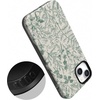 image:imageCasely iPhone 14 Plus Case  Sage Garden  Green Floral  Bold Protective Design  Compatible with MagSafe
