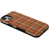 image:imageCasely iPhone 14 Plus Case  Spiced Chai  Fall Plaid  Bold Protective Design  MagSafe Compatible Design