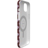 image:imageCasely iPhone 14 Plus Case  Spotted in SoHo  Burgundy Polka Dot  Compatible with MagSafe  Classic Ultra Slim Design