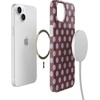 image:imageCasely iPhone 14 Plus Case  Spotted in SoHo  Burgundy Polka Dot  Compatible with MagSafe  Classic Ultra Slim Design