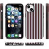 image:imageCasely iPhone 14 Plus Case  Sunday in Brooklyn  Chocolate Blue Stripes  Bold Protective Design  Compatible with MagSafe