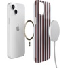 image:imageCasely iPhone 14 Plus Case  Sunday in Brooklyn  Chocolate Blue Stripes  Compatible with MagSafe  Classic Ultra Slim Design