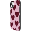 image:imageCasely iPhone 14 Plus Case  Whole Lotta Love  Plum Hearts  Bold Protective Design  MagSafe Compatible Design
