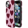 image:imageCasely iPhone 14 Plus Case  Whole Lotta Love  Plum Hearts  Bold Protective Design  MagSafe Compatible Design