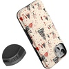 image:imageCasely iPhone 14 Plus Case  Winter Nostalgia  Vintage Holiday  Bold Protective Design  MagSafe Compatible Design