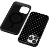 image:imageCasely iPhone 14 Pro Case  On the Dot  Black Polka Dot  Compatible with MagSafe  Classic Ultra Slim Design
