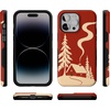 image:imageCasely iPhone 14 Pro Max Case  Snowed in  Cozy Winter  Bold Protective Design  MagSafe Compatible Design
