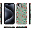 image:imageCasely iPhone 15 Plus Case  All Decked Out  Festive Ornaments  Bold Protective Design  MagSafe Compatible Design