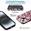 image:imageCasely iPhone 15 Plus Case  Coquette Crush  Bows  Bold Protective Design  MagSafe Compatible Design
