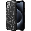 image:imageCasely iPhone 15 Plus Case  Corpse Pose  Skeleton Yoga  Bold Protective Design  Compatible with MagSafe