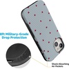 image:imageCasely iPhone 15 Plus Case  Love Lines  Blue Stripes  Bold Protective Design  MagSafe Compatible Design