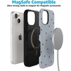 image:imageCasely iPhone 15 Plus Case  Love Lines  Blue Stripes  Bold Protective Design  MagSafe Compatible Design