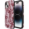 image:imageCasely iPhone 15 Plus Case  Love Me Knot  Mauve Bow  Bold Protective Design  MagSafe Compatible Design