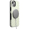 image:imageCasely iPhone 15 Plus Case  Mint Lattice  Sunday Best  Bold Protective Design  Compatible with MagSafe