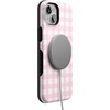 image:imageCasely iPhone 15 Plus Case  Pink Plaid  Sunday Best  Bold Protective Design  Compatible with MagSafe