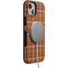 image:imageCasely iPhone 15 Plus Case  Spiced Chai  Fall Plaid  Bold Protective Design  MagSafe Compatible Design
