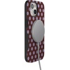 image:imageCasely iPhone 15 Plus Case  Spotted in SoHo  Burgundy Polka Dot  Bold Protective Design  Compatible with MagSafe