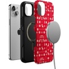 image:imageCasely iPhone 15 Plus Case  Stocking Stuffer  Christmas Knit  Bold Protective Design  MagSafe Compatible Design
