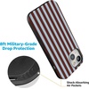 image:imageCasely iPhone 15 Plus Case  Sunday in Brooklyn  Chocolate Blue Stripes  Bold Protective Design  Compatible with MagSafe