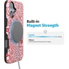 image:imageCasely iPhone 16 Case  Blush Garden  Floral Doodle  Bold MilitaryGrade Drop Protection  Compatible with MagSafe
